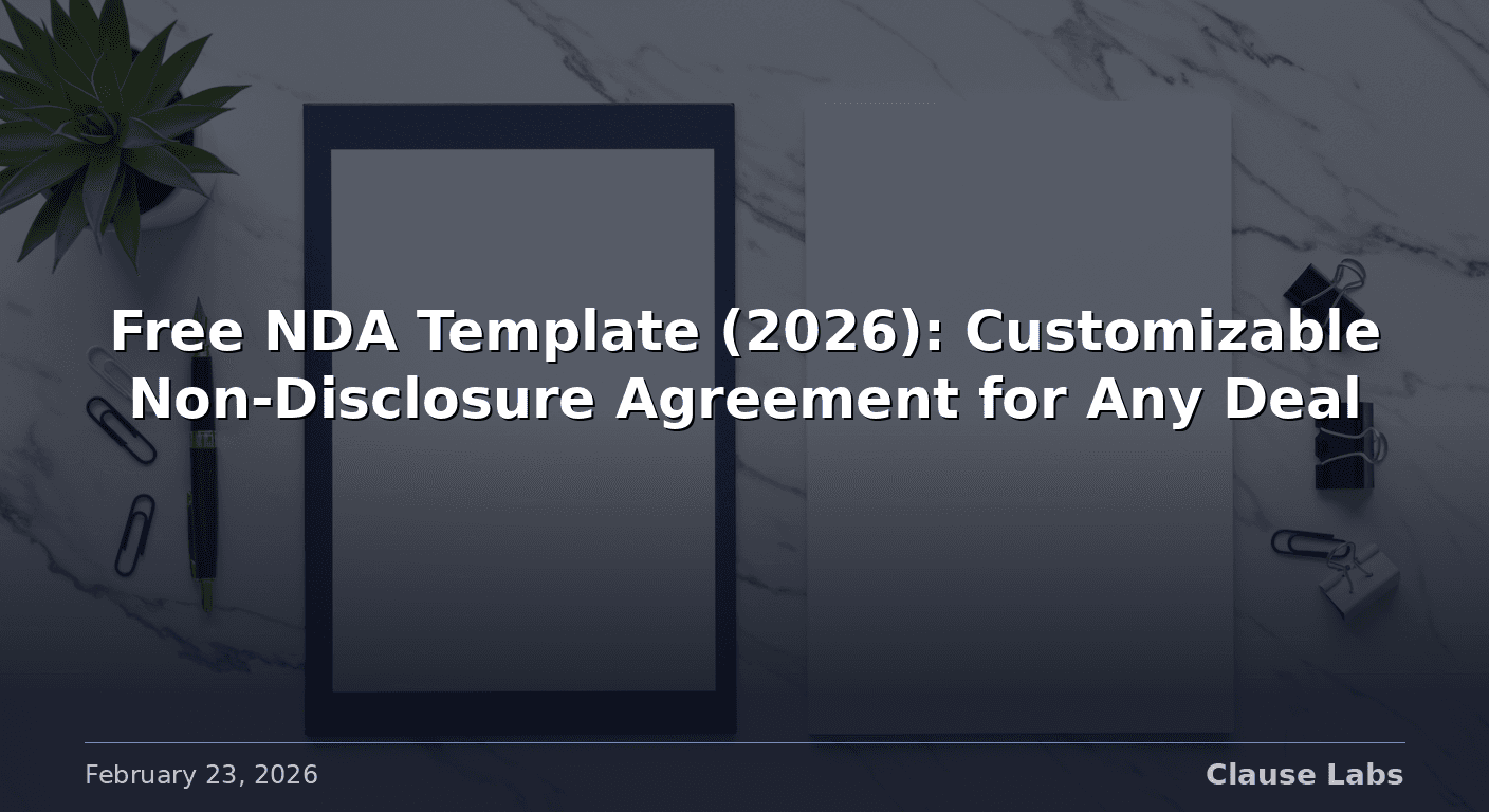 Featured image for: free nda template