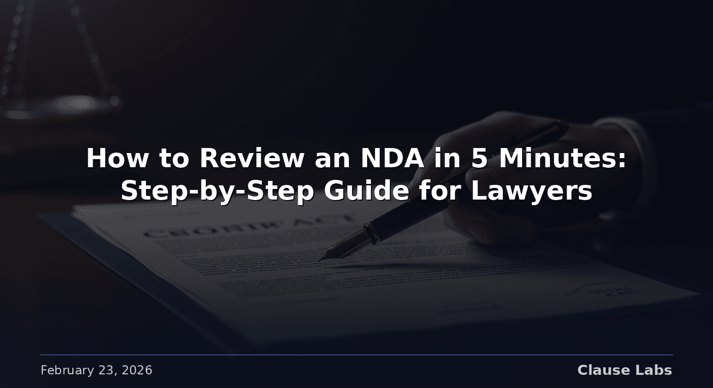 Featured image for: how to review nda