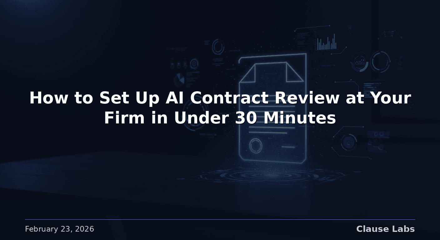 Featured image for: set up ai contract review