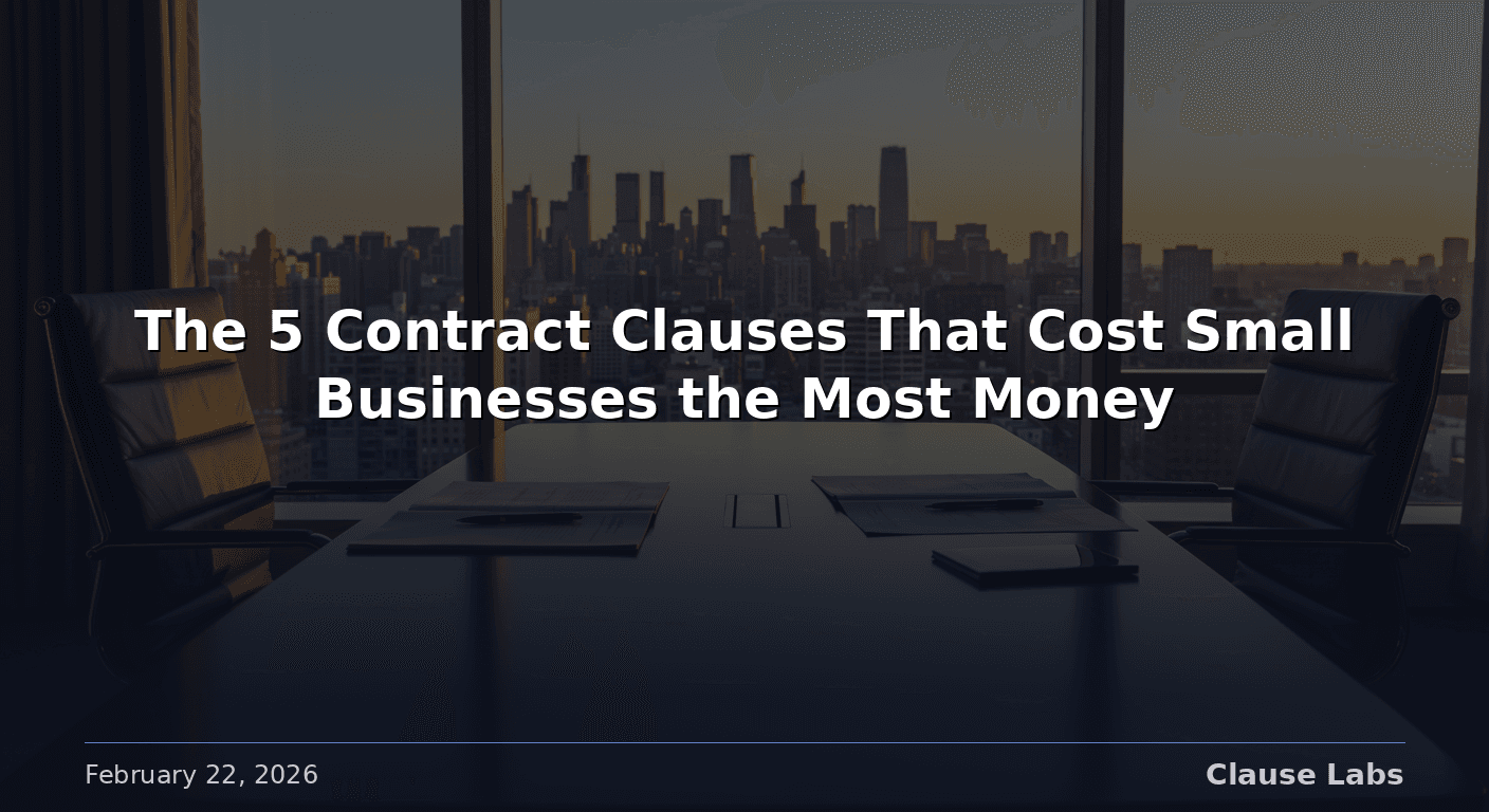 Featured image for: contract clauses costly mistakes