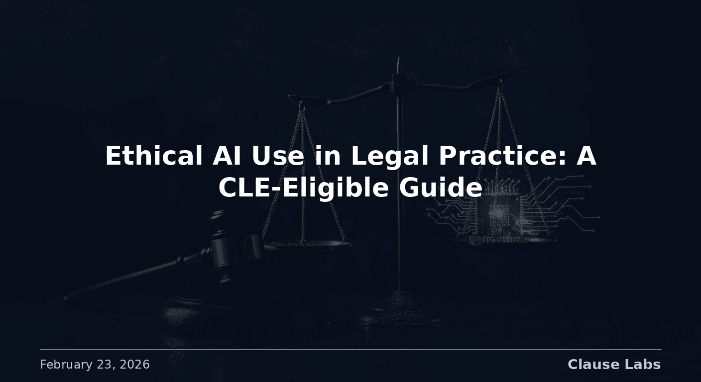 Featured image for: ethical ai use legal practice cle