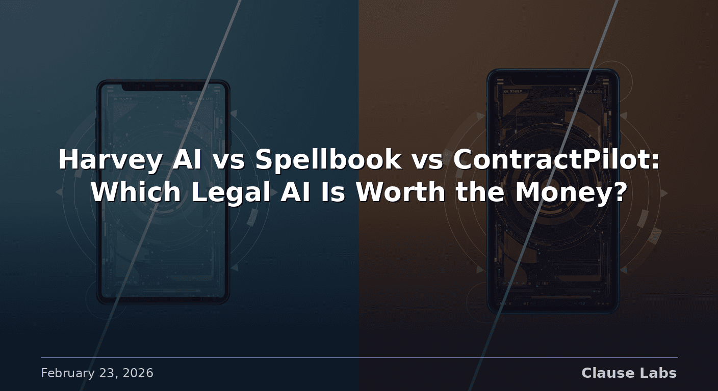 Featured image for: harvey ai vs spellbook vs contractpilot